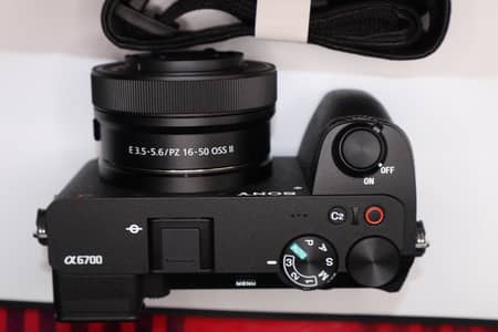 Sony a6700 with kit lens