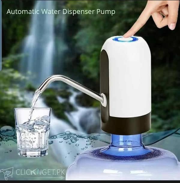 USB Wireless Smart Electric Water Pump Dispenser Bottle Portable Beverage Suction Pump for Home Travel