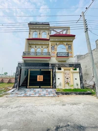 5 Marla triple storey house F block Al Ahmed Garden