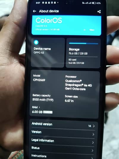 OPPO A3