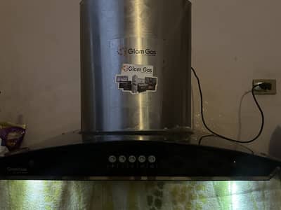 Glam gas hood / turbo