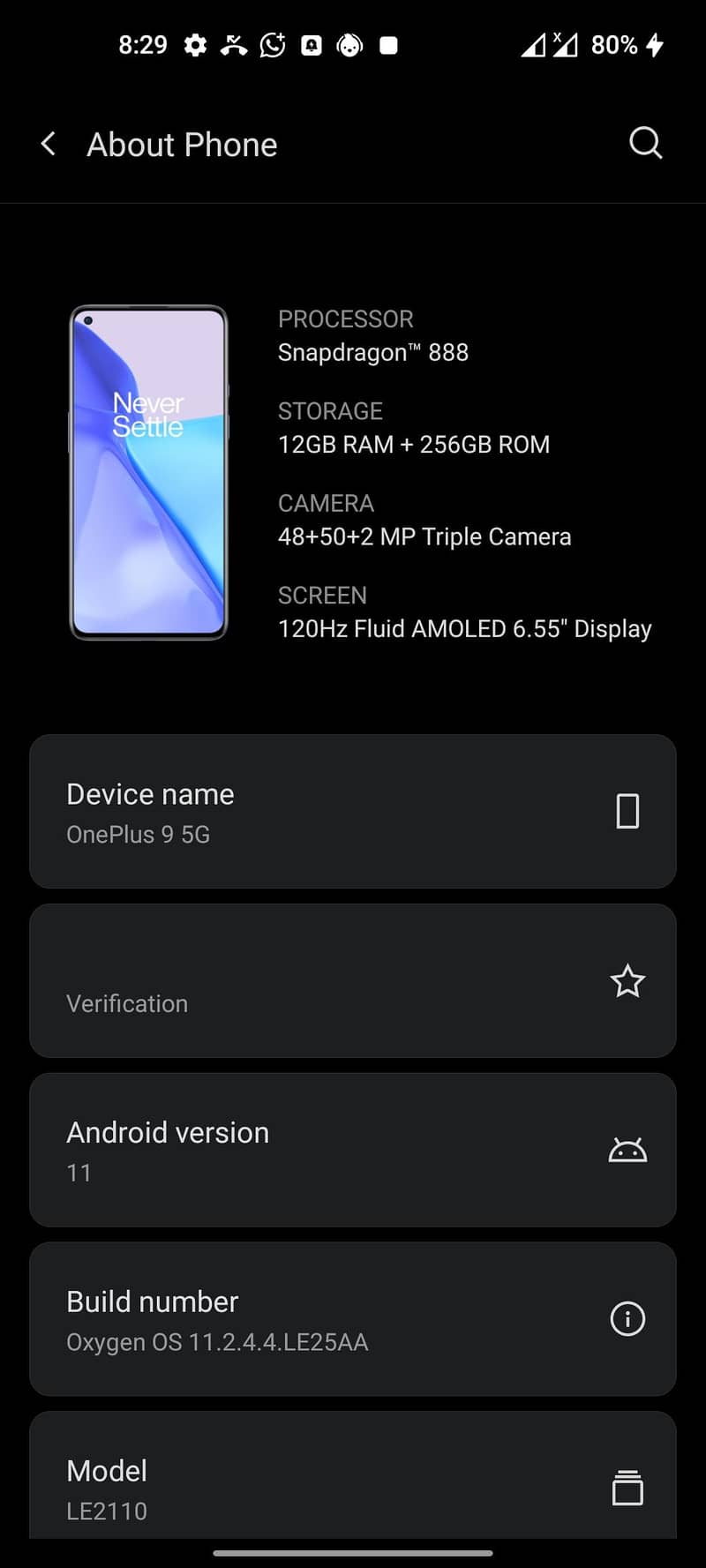 One Plus 9 5