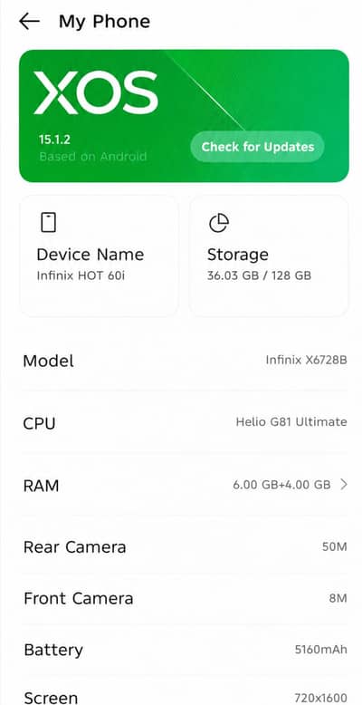Infinix Hot 60 pro