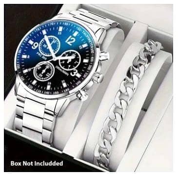 Men’s Business Watch | Premium Steel Strap | Stylish Chronograph Dial