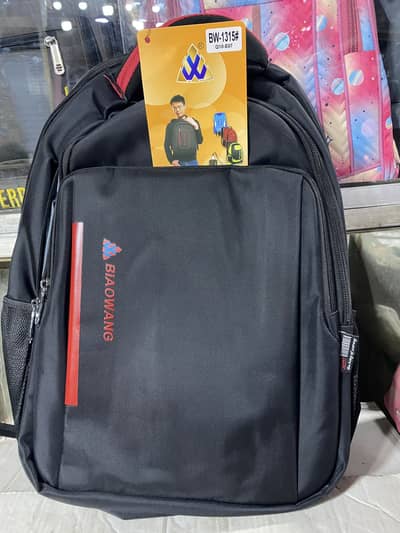 BIAOWANG BRANDED SCHOOL/COLLAGE BAG |New | 2 Compartments