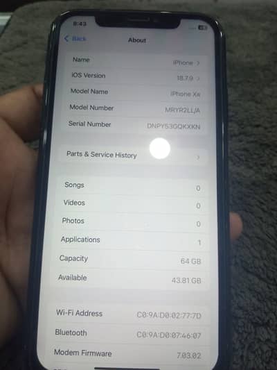 iPhone XR 64GB — Non-PTA