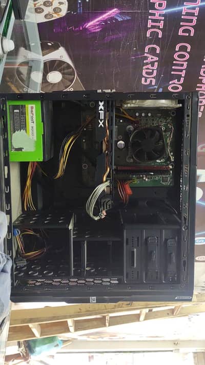 PC with 24 inch monitor / i5 4TH GEN / RX 580 8GB / 16 GB RAM/ 128 SSD