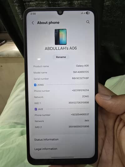 Samsung Mobile A06