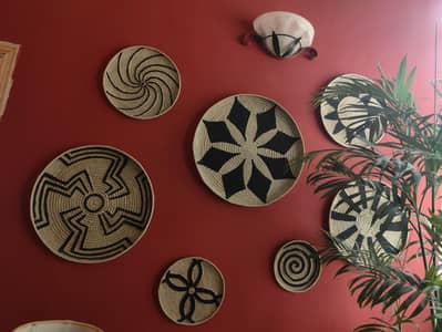 set of 7 piece metal plates