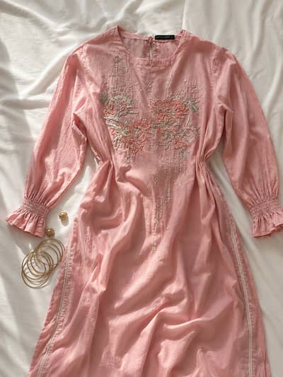 Limelight Embroidered Kurti
