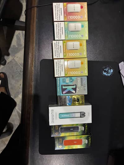VAPE/PODS/FLAVOURS