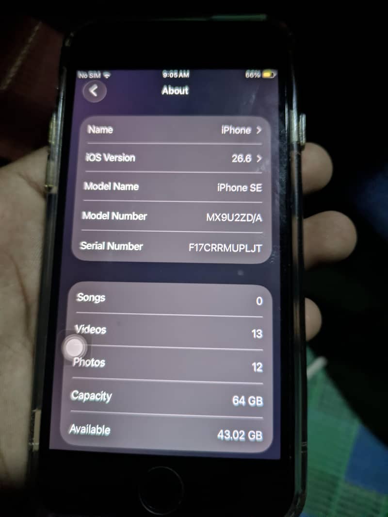 Apple iPhone SE 0