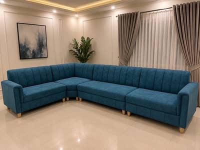 Sofa set Lshape 9 seaters