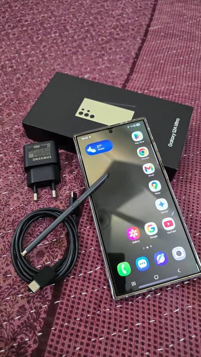 Samsung Mobile S24 Ultra 512gb momery contact WhatsApp 0325:6629:941