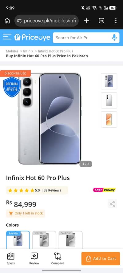 Infinix Hot 60 pro plus