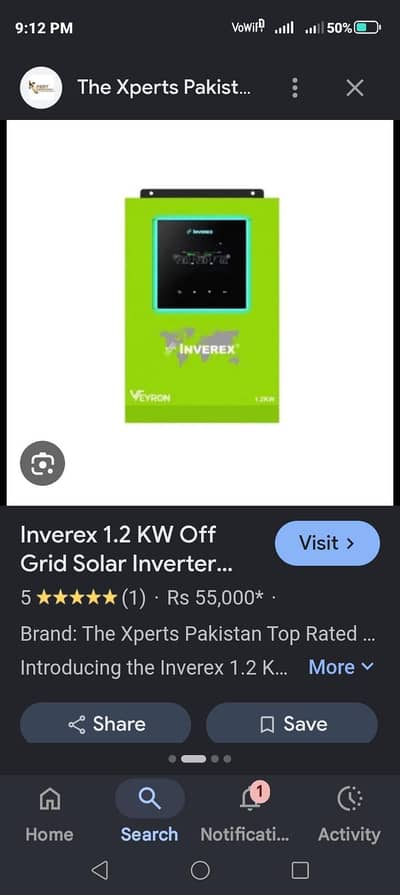 alomost new inverter hi and betry