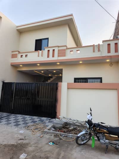 Hussain Garden near johar town New brand luxury 5 marly single story house for sale
