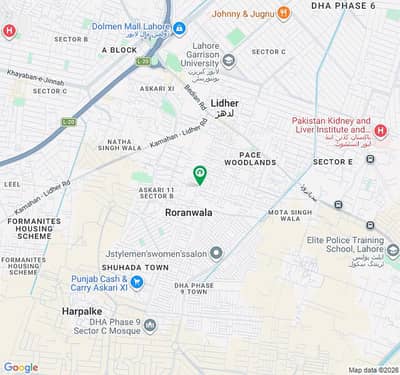 E 608 5MARLA GOOD LOCATION PLOT FOR SALE