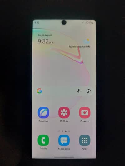 Samsung Mobile Note 10