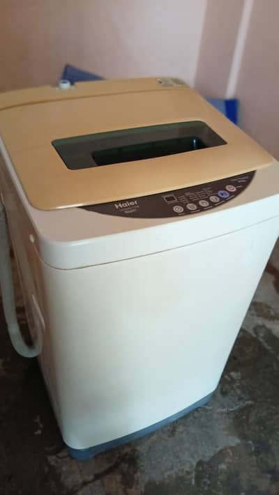haier fully automatic washing machine 8.5kg bilkul ok