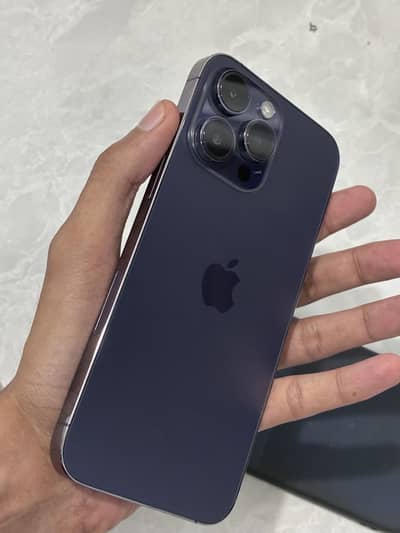 Iphone 14 pro max deep purple 256 gb