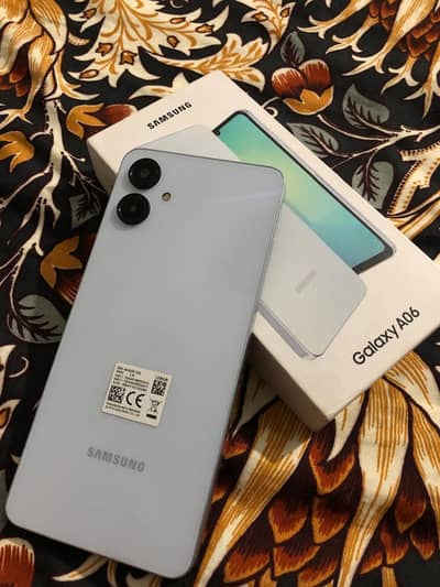 samsung A06 in very good condition 6/128 very new condition