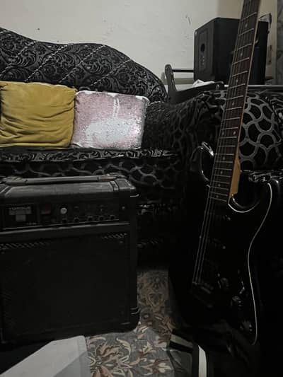 electric guitar with amp for sale