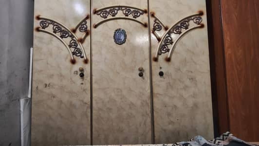 Wooden wardrobe
