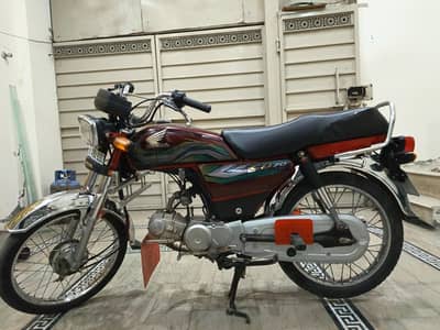 honda cd seventy red colour 2023 model