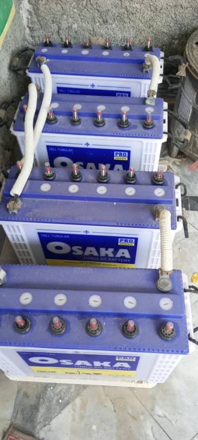 OSAKA PRO-160 160Ah Tubular Batteries – Solar/UPS – 4 Batteries