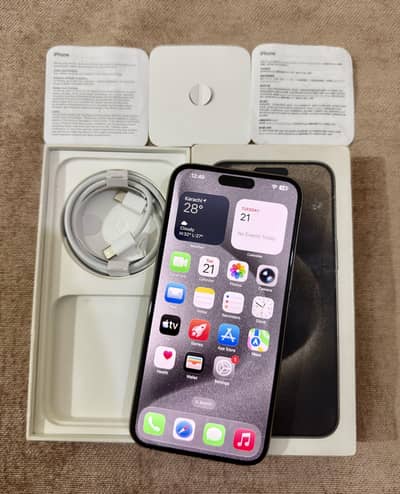 iPhone 15 Pro Max HK Dual Physical Complete Box