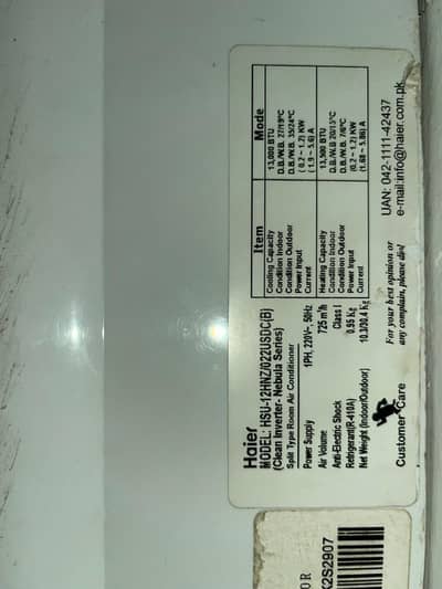 Haier Spilt AC