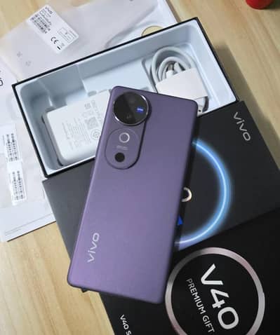 Vivo V 40 pta approved with box