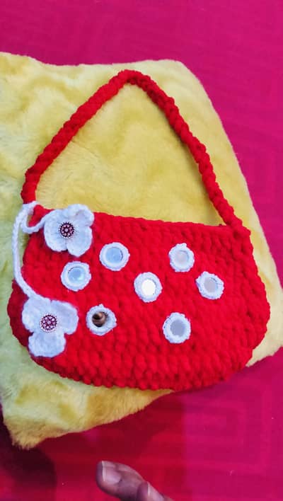 crochet handmade bag/new article