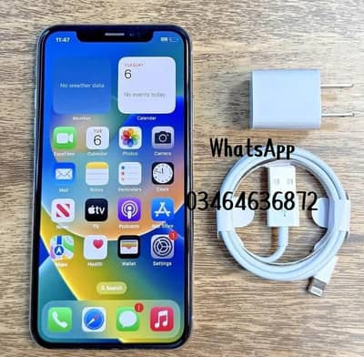 Apple iPhone X 256GB PTA approved full box delivery all Pakistan