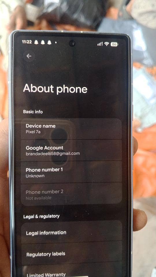 Google Pixel 7a 5