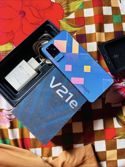 Vivo V21e full box 8/128 gb indisplay finger 03188261350