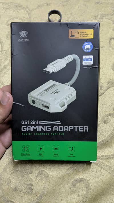 Plextone GS1 2 in 1 Gaming Adapter