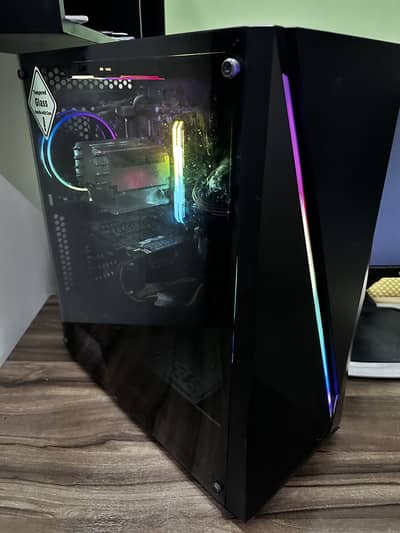 Gaming PC with Monitor GTX 1660 Super Ryzen 5 5600 16GB DDR4 3200MHz