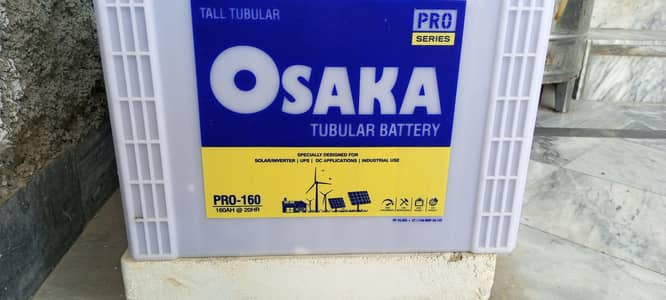 OSAKA PRO-160 160Ah Tubular Batteries – Solar/UPS – 4 Batteries