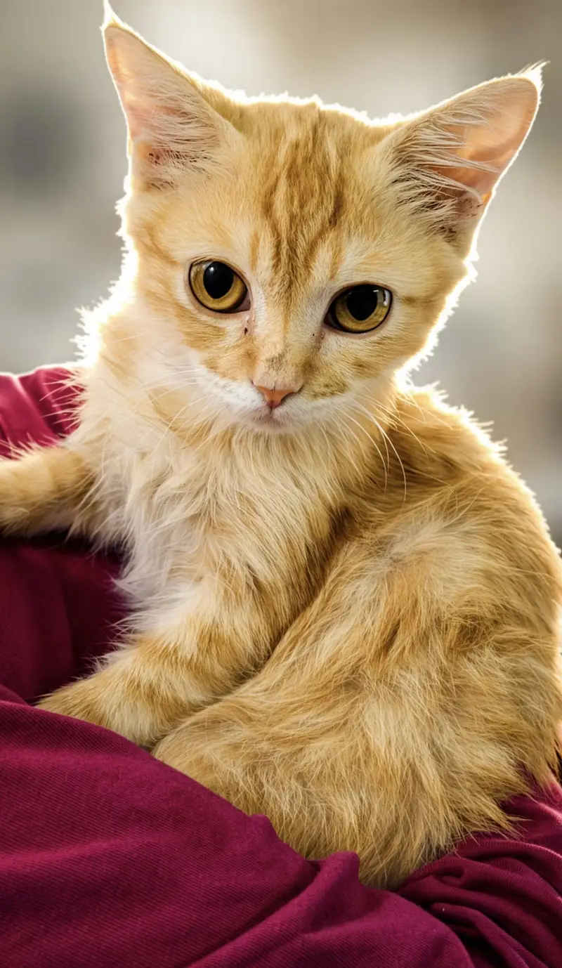 Healthy semi Persian kitten for sale 2.5 months old litter train — photo 3