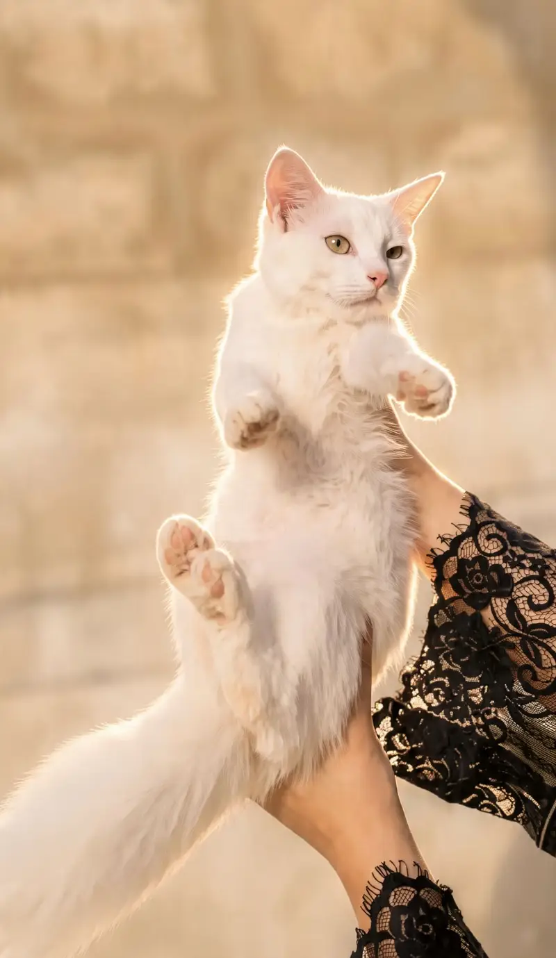 Healthy semi Persian kitten for sale 2.5 months old litter train — photo 4