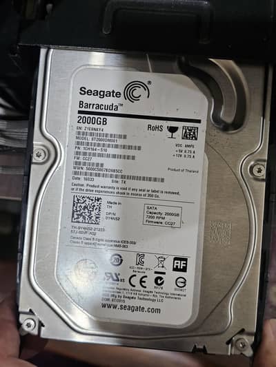 Seagate 2TB Barracuda HDD