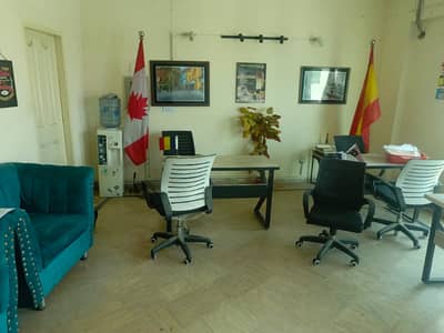 4 Marla Second Floor Office for Rent in DHA Phase 1, Block K - Fully Marble flooring & Spacious parking
