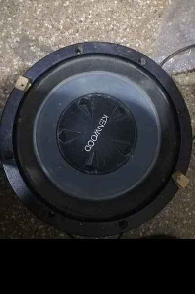 KENWOON amplifier and woofer