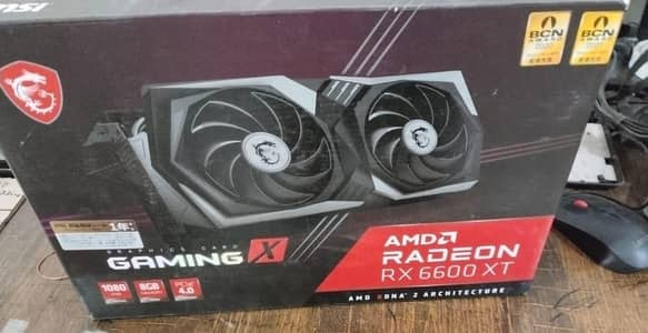 MSI GAMING X Rx 6600xt 8gb