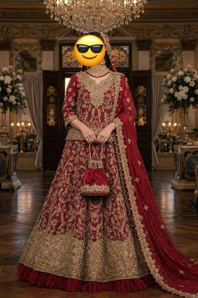 Bridal lehenga