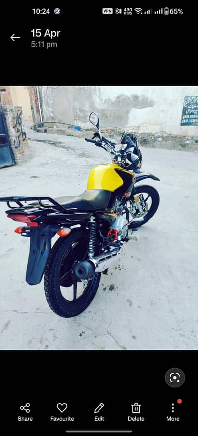 ybr 125 g2026