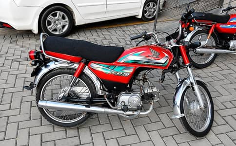 Honda cd 70 motorbike