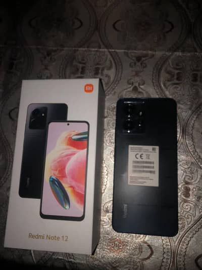 Redmi Note 12 Onyx Gray 6GB RAM 128GB ROM
